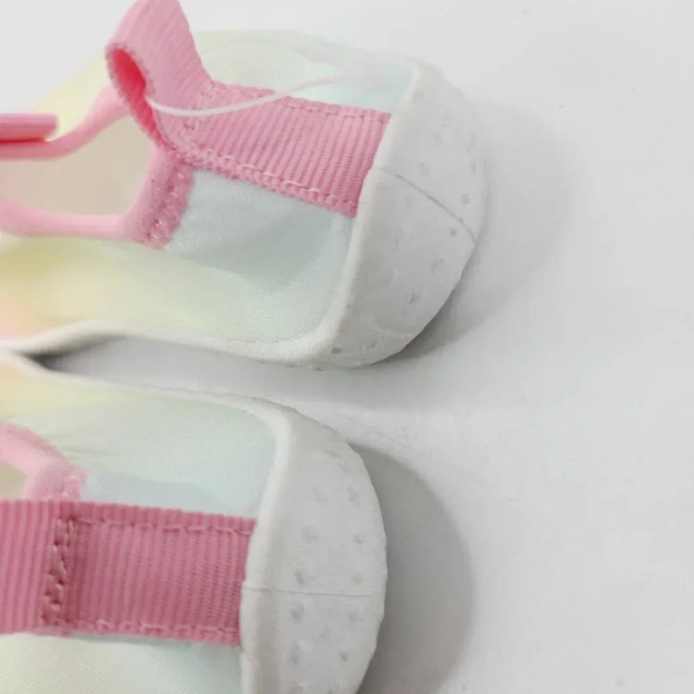Cat‎ & Jack Girl's Multicolor Light Rainbow Casual Slip-On Shoes Size 7